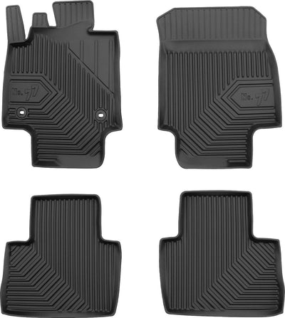 Tapis de voiture Frogum 3D sur mesure pour Toyota RAV4 à partir de 2019 - (modèles à transmission manuelle)