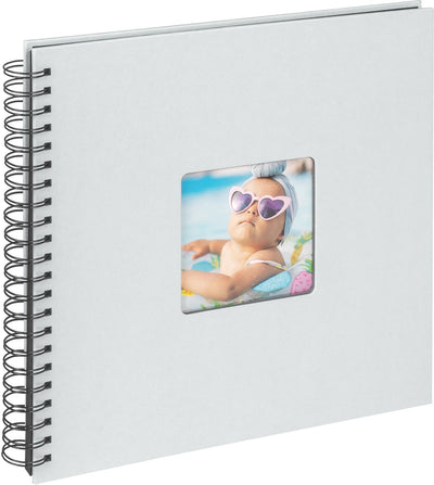 Walther sa-110-bl sélection amusante pour bébé - album à spirales - taille 30 x 30 cm - bleu clair