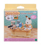 Familles Sylvanian 5442 Décor de maison de poupée avec îlot de cuisine