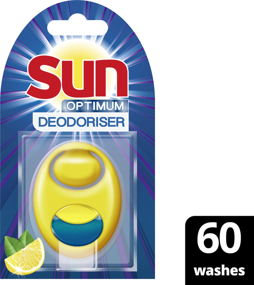 Désodorisant pour lave-vaisselle citron optimal Sun - 1 pièce