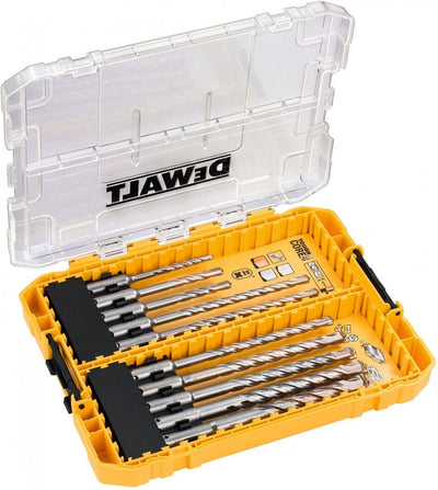 Accessoires Dewalt dt70753 | sds-plus | jeu de forets | 10 pièces | dans un cas difficile - dt70753-qz
