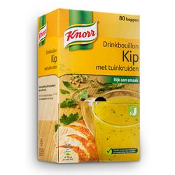 Bouillon à boire poulet knorr aux herbes du jardin 80 pièces