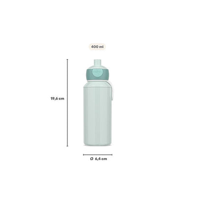 Mepal Buver Bottle Pop - Up Campus 400 ml - Cool Mint