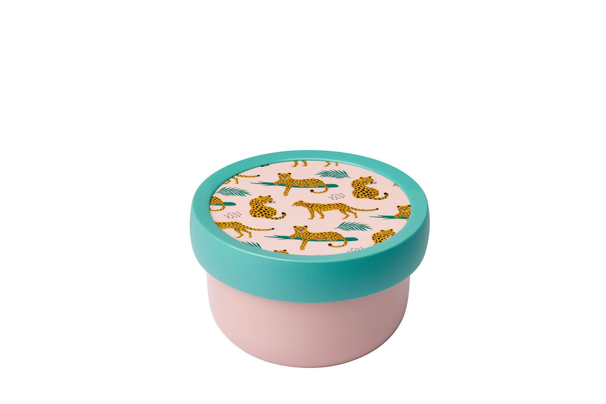 Mépal Campus Fruitbox Leopard 300 ml rose vert