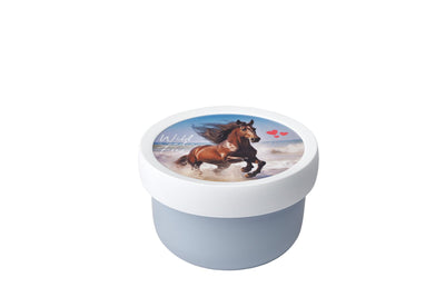 Mépal Campus Fruitbox 300 ml de cheval sauvage bleu blanc