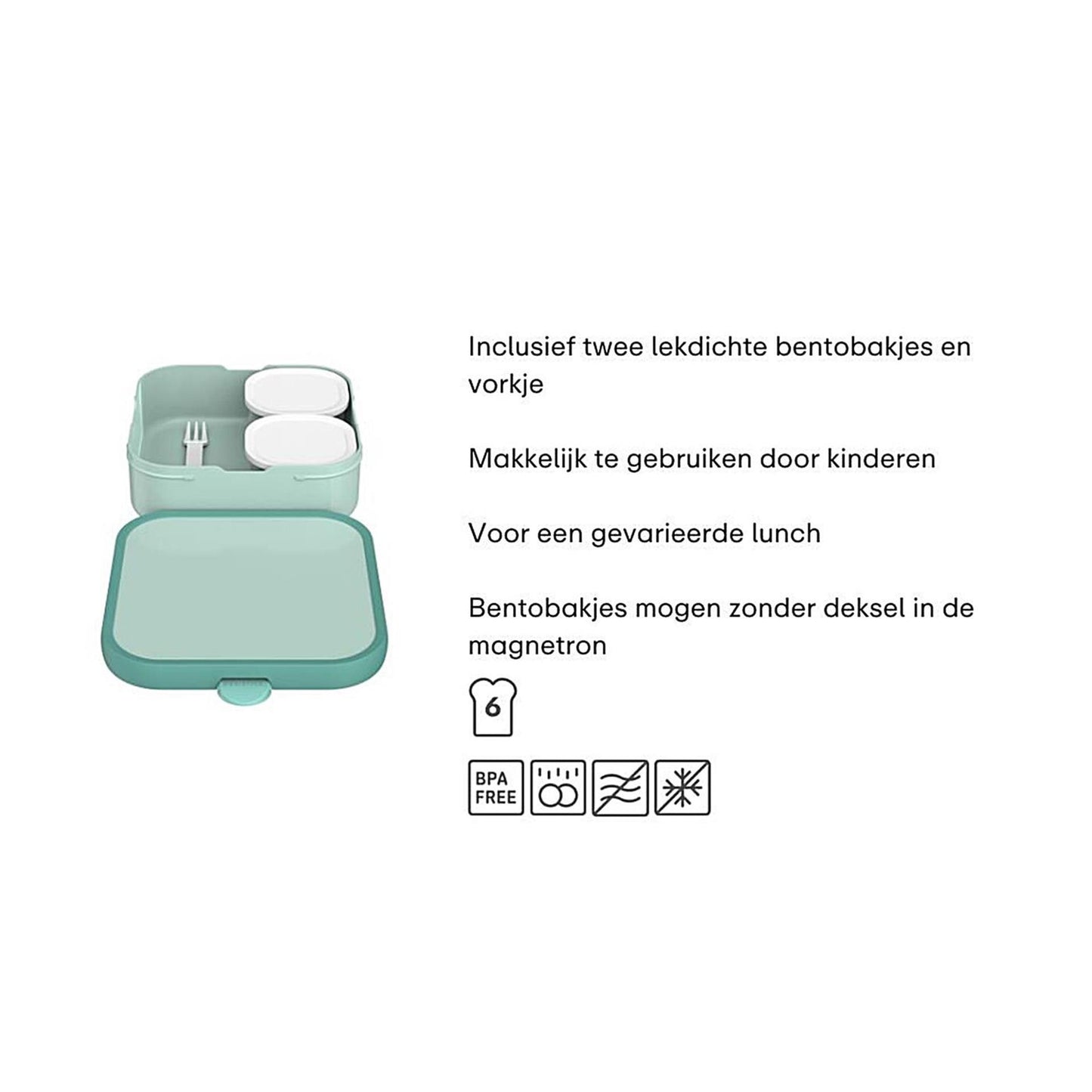 Bento Lunchbox Campus Groot - Cool Blue