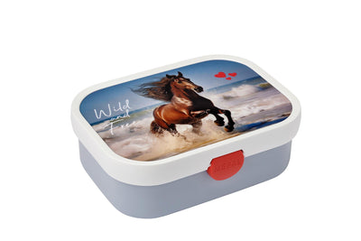 Mépal Lunchbox Campus Wild Horse Bleu blanc