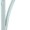 1015317 - semelle conique renforcée alu blanc 250x125 mm | 6 pièces