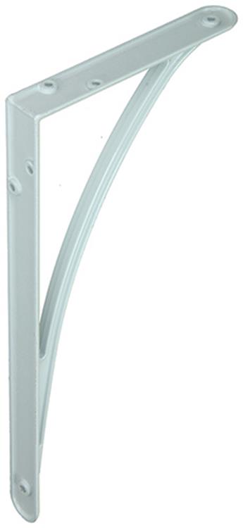1015318 - semelle conique renforcée alu blanc 300x150 mm | 6 pièces