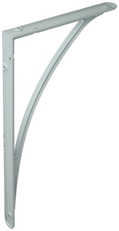 1015319 - semelle conique renforcée alu blanc 350x200 mm | 6 pièces