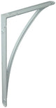 1015319 - semelle conique renforcée alu blanc 350x200 mm | 6 pièces
