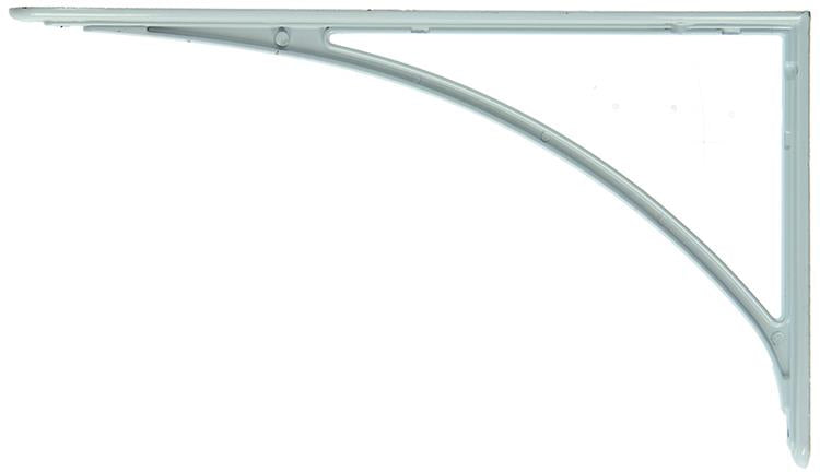 1015319 - semelle conique renforcée alu blanc 350x200 mm | 6 pièces