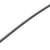 1015568 - câble en acier galvanisé 7x7 100m 4mm largeur 160 kg din en 12385-4 | 100 pièces