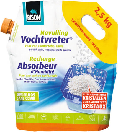 Bison 1029807 - b airmax recharge sans humidité 2,5 kg | 3 pièces