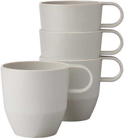 Mepal mug silueta - 4x 300 ml - tasse à café - blanc nordique
