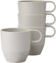 Mepal mug silueta - 4x 300 ml - tasse à café - blanc nordique