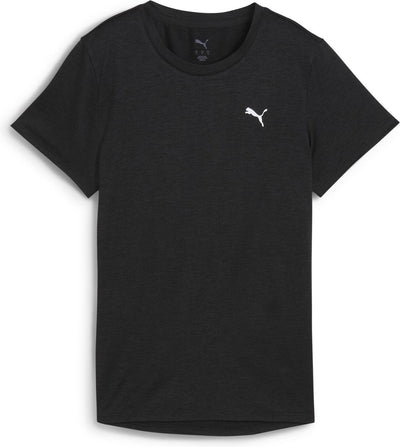 Puma w tad essential heather tee chemise de sport femme - noir chiné
