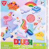 Ensemble d'argile licorne de conte de fées Playgo - 4 pots en argile