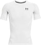 Under Armour UA HG Armor Comp SS-WHT chemise de sport homme - blanc - noir