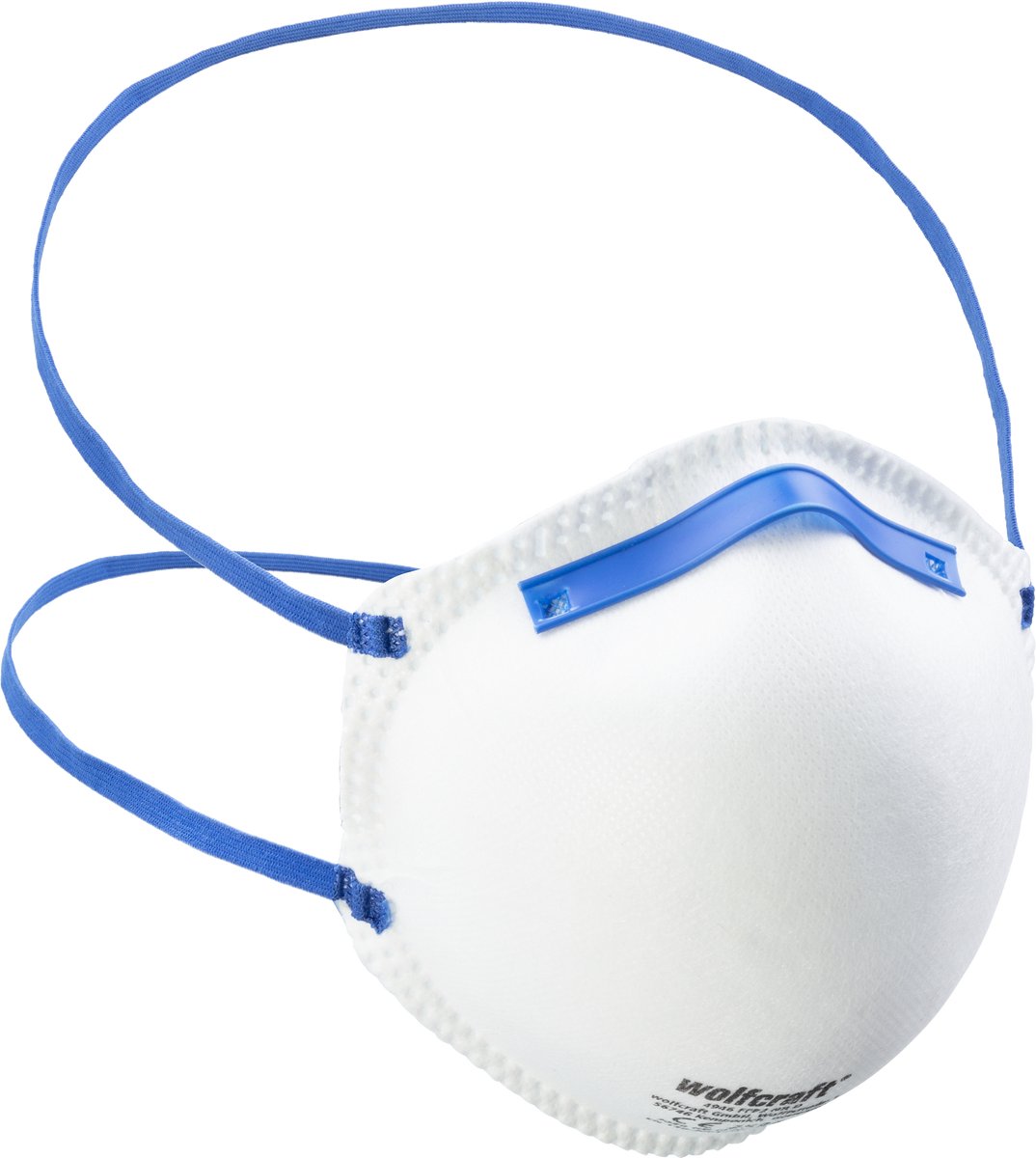 Wolfcraft - masque anti-poussière - 15 pièces - masques anti-poussière préformés ffp2 - 4946000