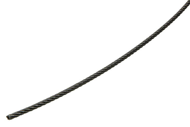 1015571 - câble en acier 7x7 acier inox aisi 316 153mm largeur 90 kg din en 12385-4 | 150 pièces