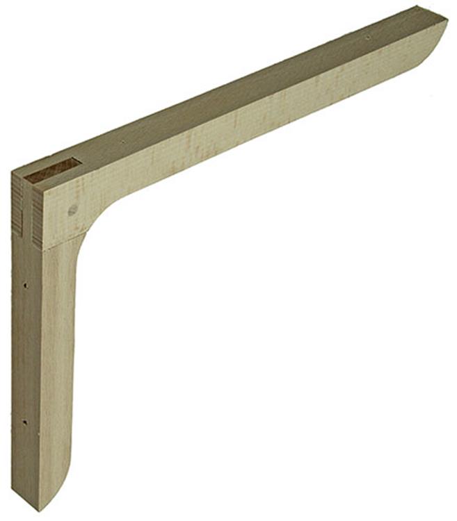 1015574 - console hêtre 300x200mm | 10 pièces