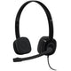 Logitech Logitech 981-000589 H151 Headset stéréo, câblé, centre d'appels de bureau, 20 20000 Hz, casque, noir