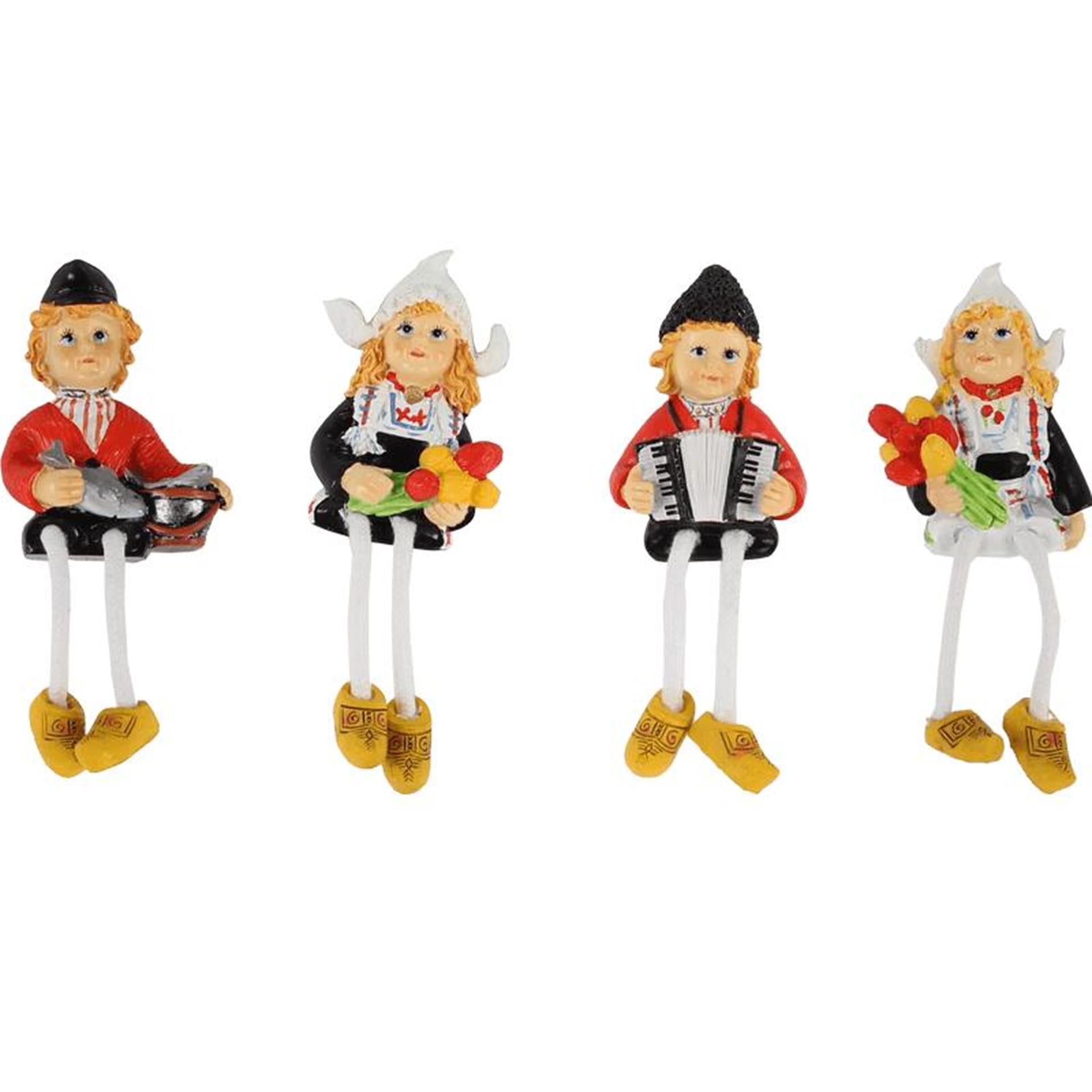 Volendammertje + aimant jambes pendantes