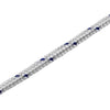 Mack 1013957 - Bobine pp tressée blanc bleu 3mm 75m | 5 pièces