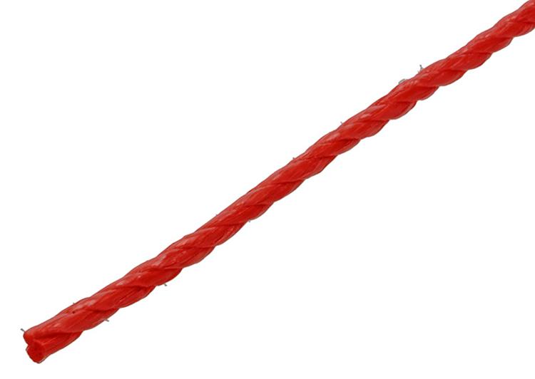 Mack 1013963 - fil pp torsadé orange 4mm 30m | 5 pièces