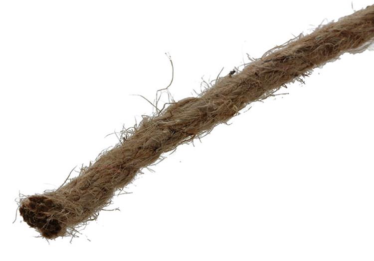 Mack 1013966 - corde de jute brin torsadé 6mm 10m | 5 pièces