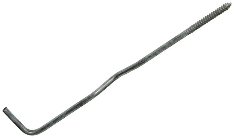 Mack 1013970 - 20 attaches murales galvanisées 180x40x4mm | 5 pièces