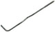 Mack 1013970 - 20 attaches murales galvanisées 180x40x4mm | 5 pièces