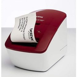Imprimante d'étiquettes brother ql-600 rouge