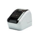 Imprimante d'étiquettes brother ql800zg1 gris, noir
