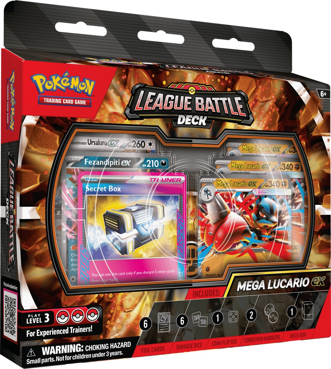 Pokémon - Mega Lucario Ex - Deck de combat de la ligue