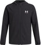 Under Armour UA Vibe tissé coupe-vent-BLK veste de sport pour garçons - noir - blanc