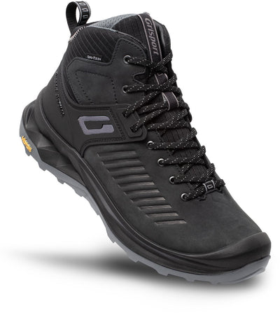 Chaussures de randonnée unisexe Grisport Journey Mid - noir