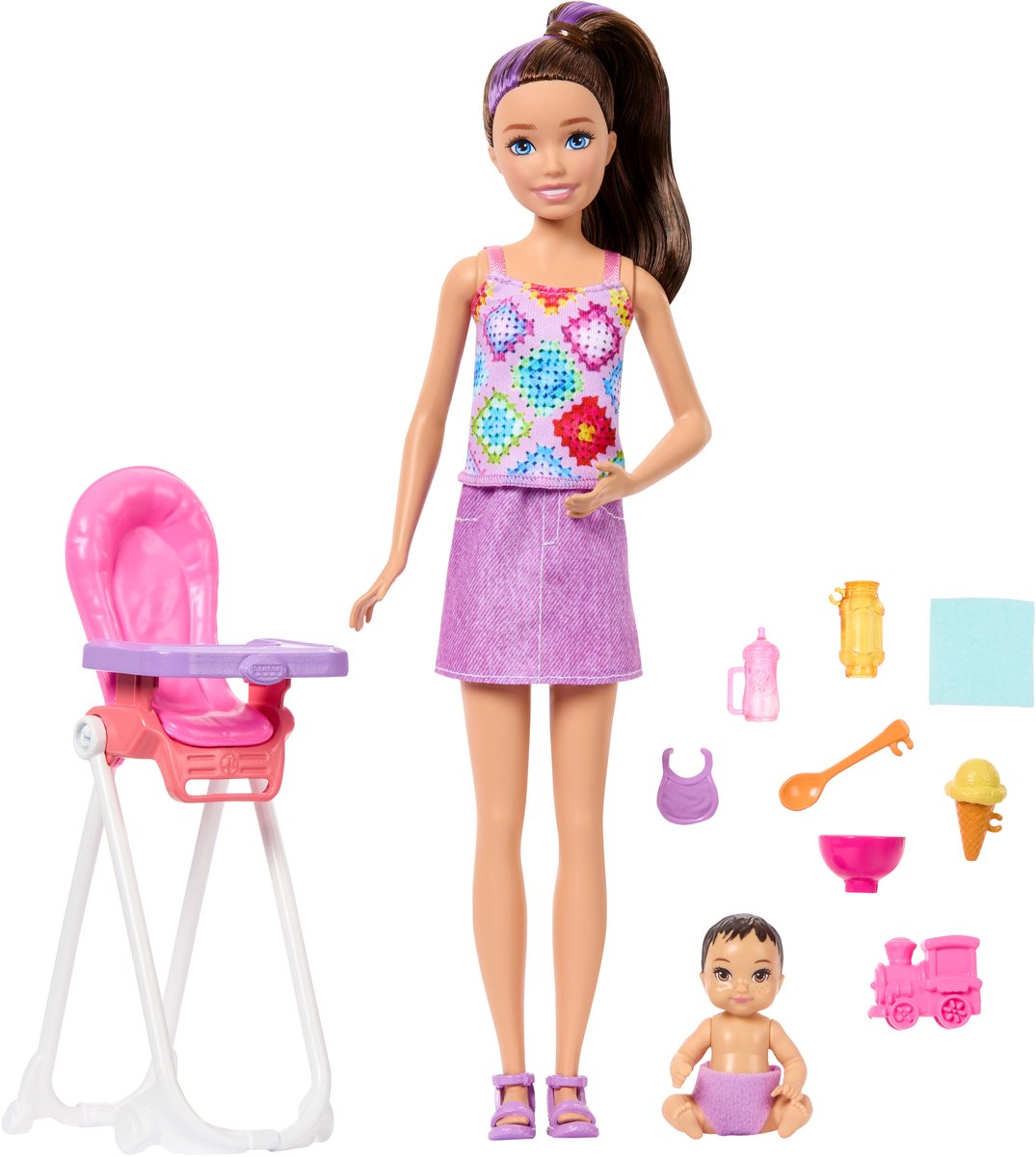 Poupée et accessoires Mattel Barbie Family Friends
