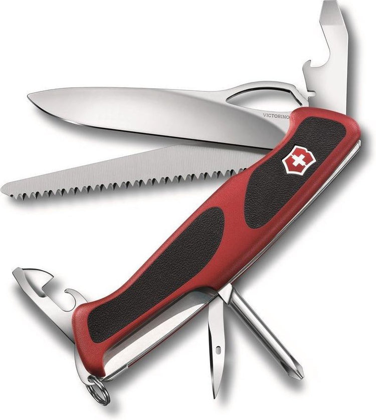 Victorinox rangergrip 78 couteau de poche 12 fonctions rouge noir