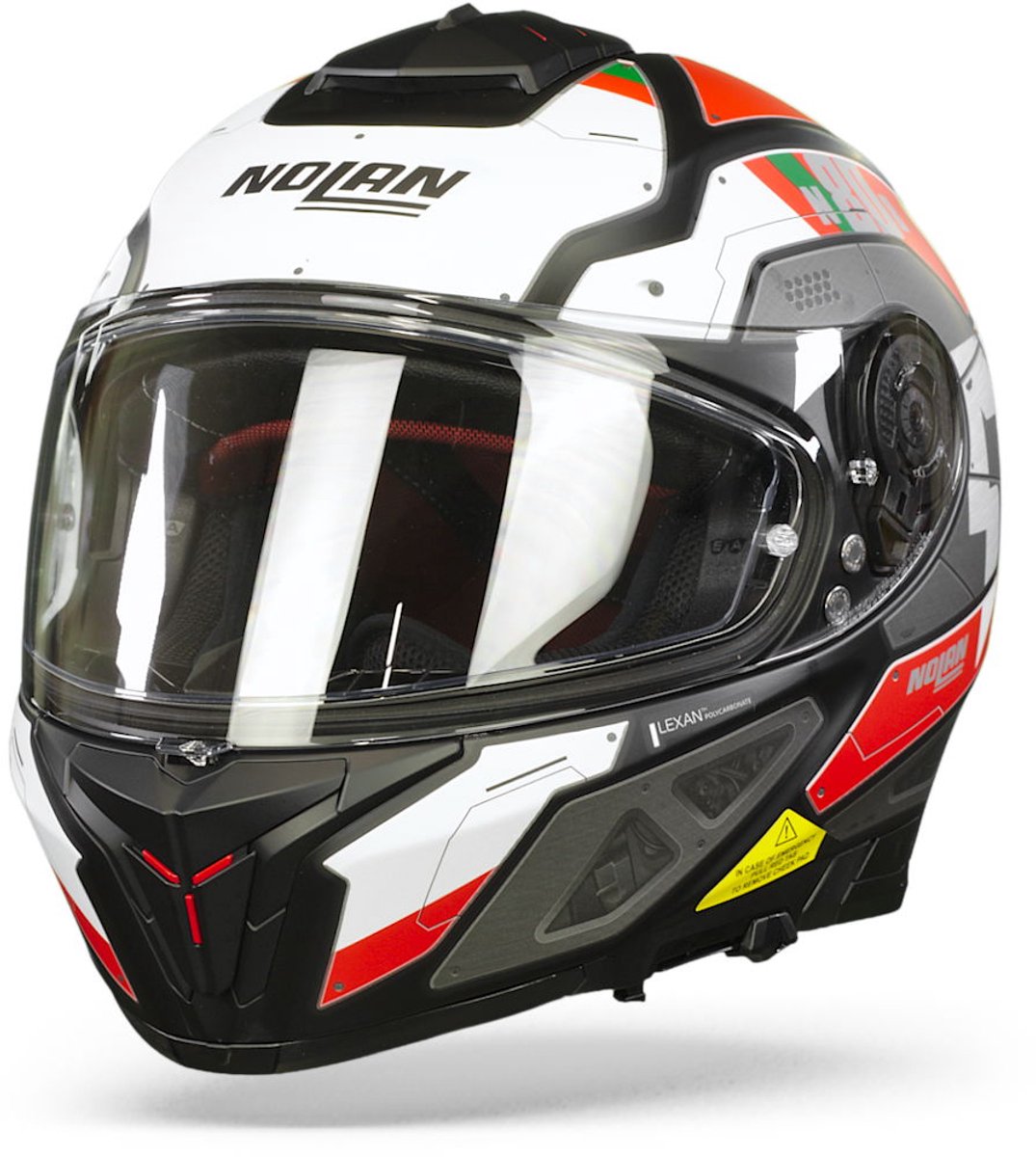 Nolan n80-8 starscream n-com 035 l - taille l - casque