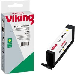Cartouche d'encre office depot compatible canon cli-581xl jaune