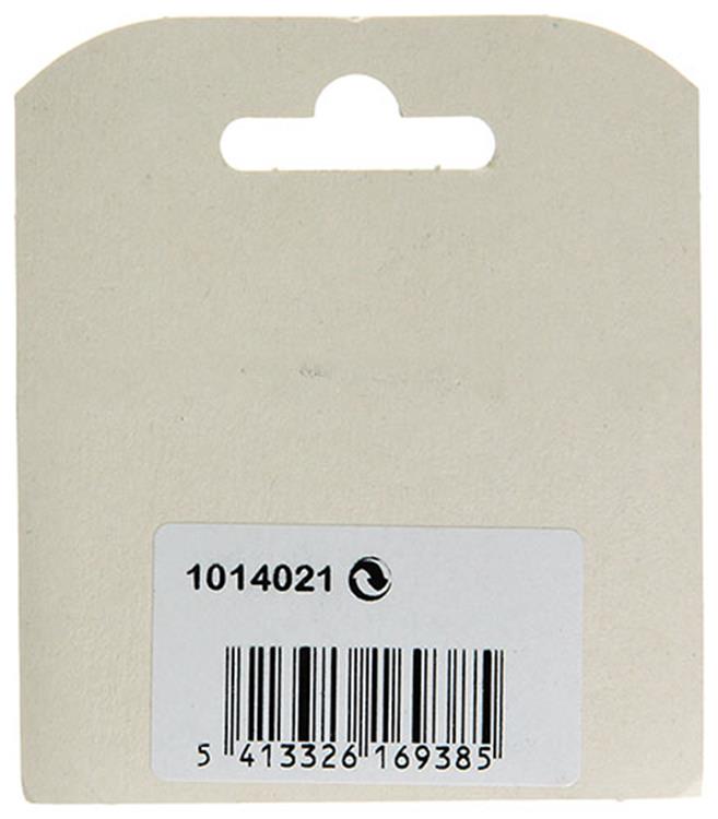 Mack 1014021 - serrure pour armoire aux lettres nickelée 25 mm | 5 pièces
