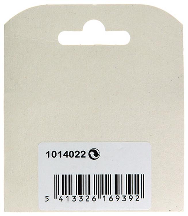 Mack 1014022 - serrure pour armoire aux lettres nickelée 30 mm | 5 pièces
