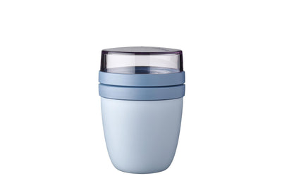 Mépal Lunchpot Ellipse Nordic Blue 500 + 200 ml
