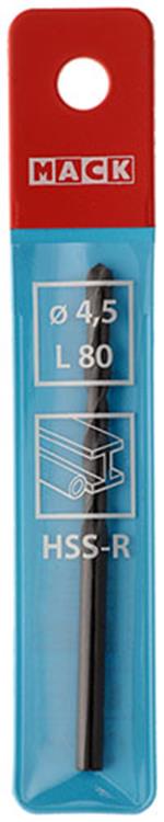 Mack 1018182 - foret universel hss r ø 4,5 x 80 mm | 5 pièces