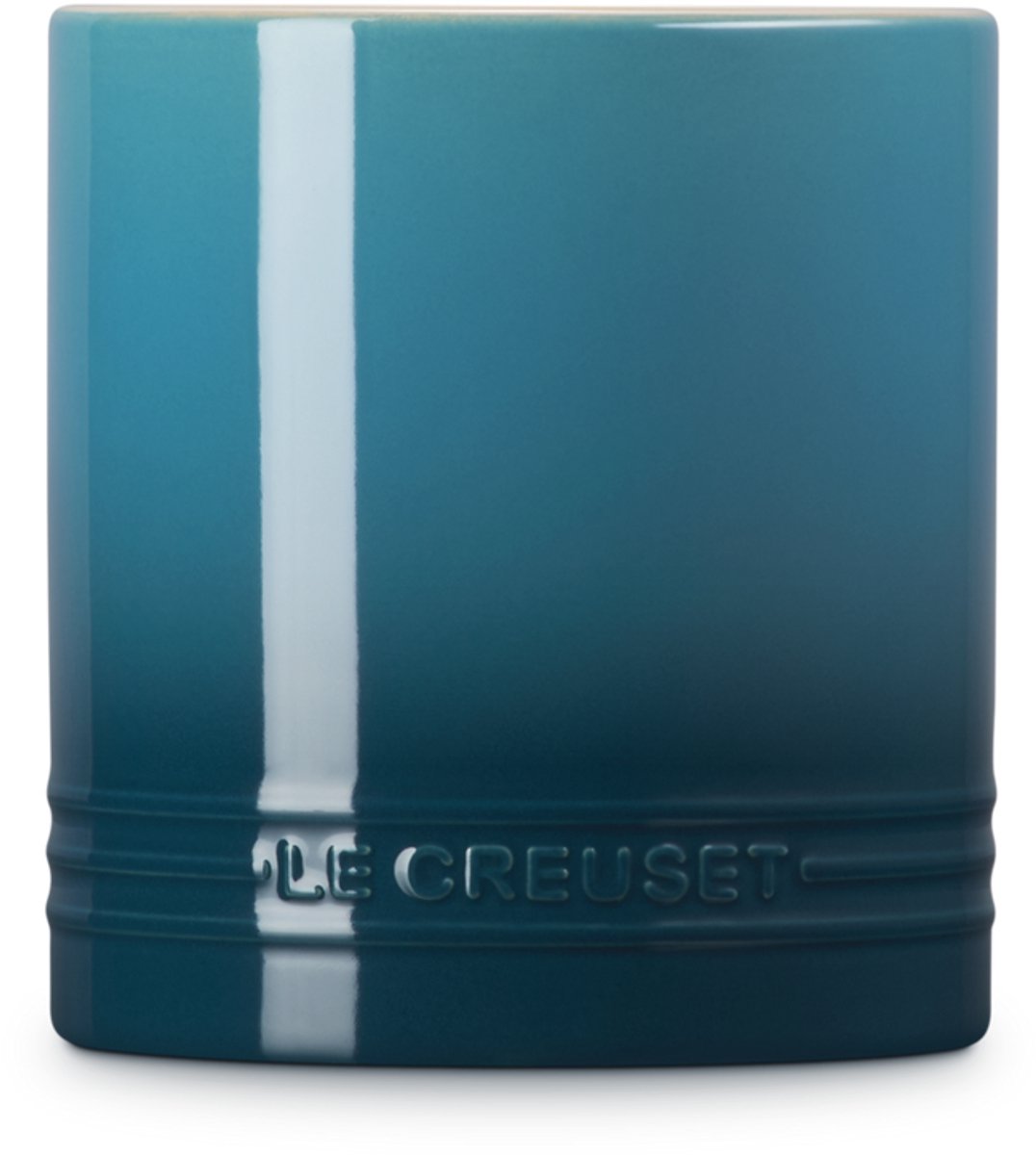 Pot à spatule signature Le Creuset bleu sarcelle profond