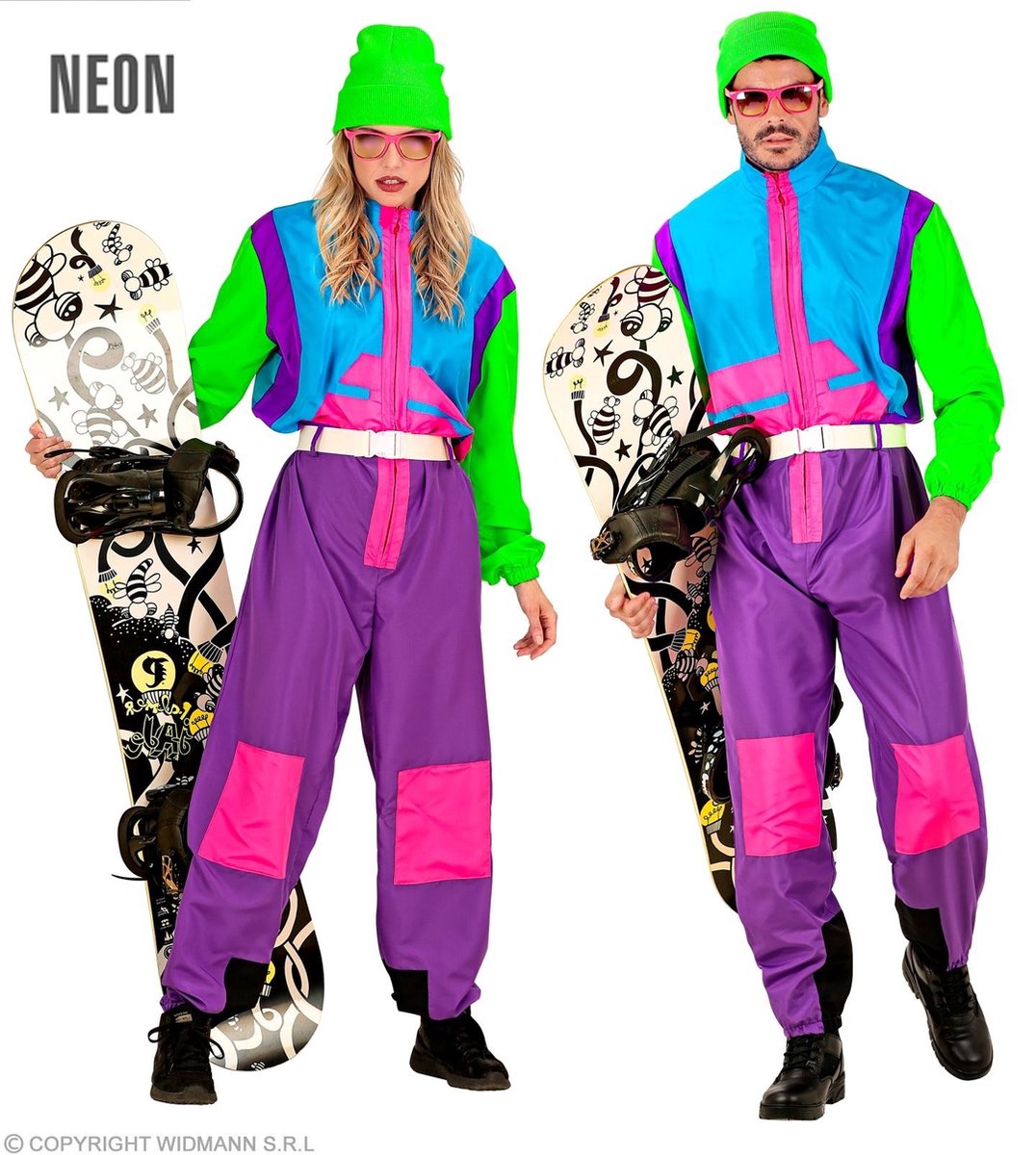 Costume de snowboarder rétro Finidi otto