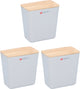 Ensemble de conteneurs de conservation Alpina 3 pièces - conteneurs pour aliments frais 1l - conteneurs de stockage en plastique