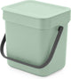 Brabantia Waste Bin Sort GO 3L Jade Green